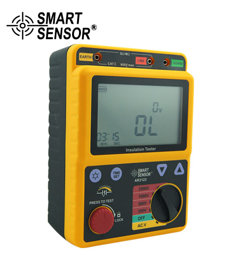 ?，?AR3123數(shù)字高壓兆歐表 絕緣電阻表 2500V