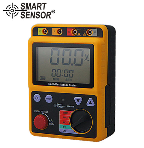 ?，?AR4105B 接地電阻測(cè)試儀 接地電壓測(cè)量?jī)x數(shù)字顯示電阻測(cè)量?jī)x