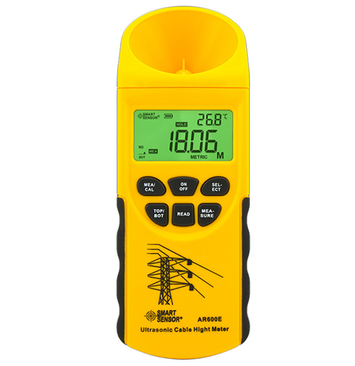 ?，擜R600E 架空線纜測高儀 超聲波測距儀電力線纜高度測量儀